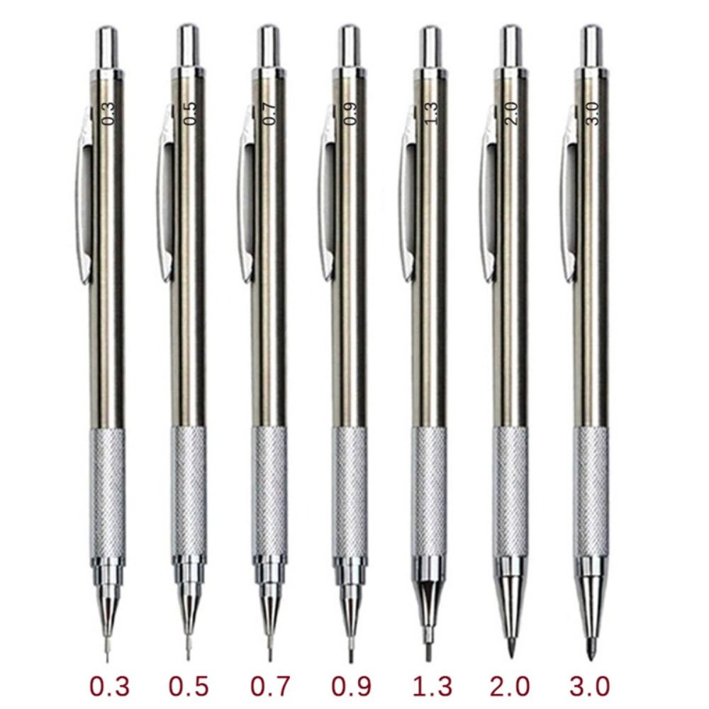 Mechanical Pencil 0.3 - Lápiz Mecánico de 0.3/0.5/0.7/0.9/1.3/2.0/3.0 mm, Herramienta