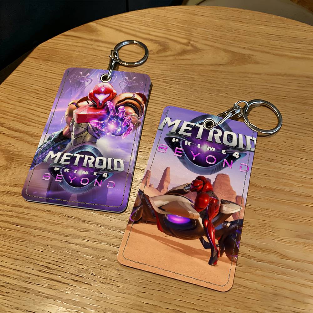Card Index Box - Juego m-metroid p-prime-s 4 tarjetero llavero