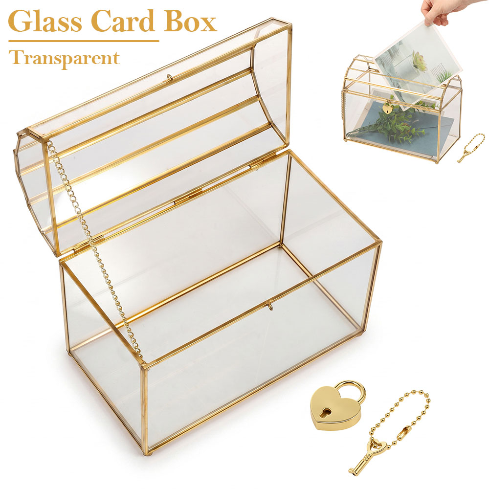 Card Index Box - Caja de cristal para tarjetas de