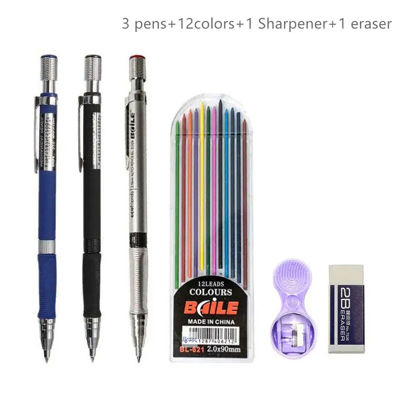 Staedtler Pencil Lumocolor - Juego de portaminas de 2,0 mm,