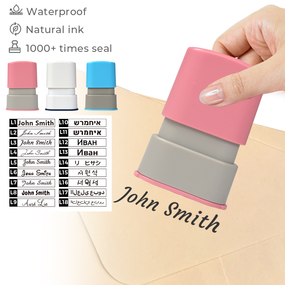 Rubber Date Stamp - 1 pieza Sello personalizado para ropa