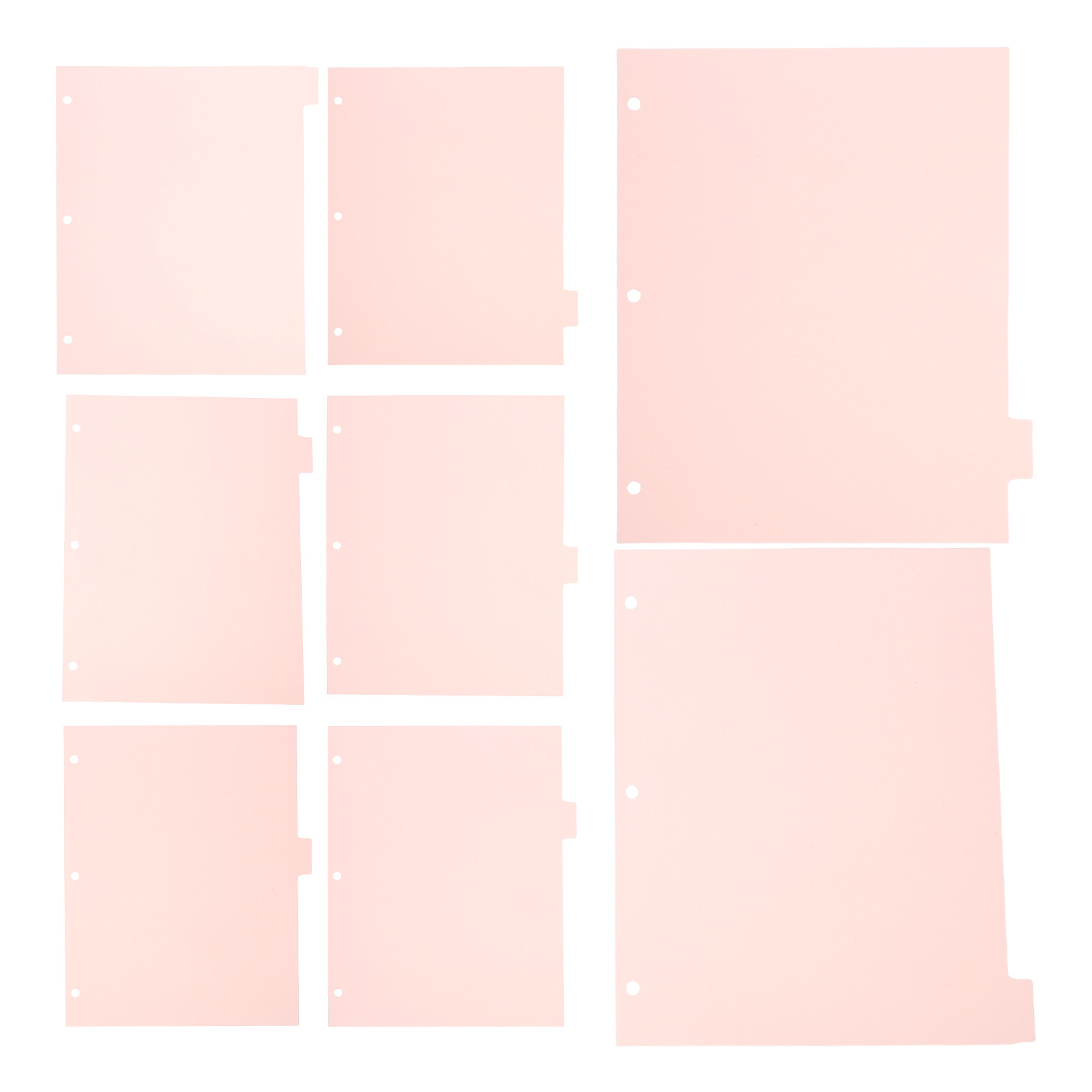Tab Divider A4 - 8 hojas de divisores resistentes y