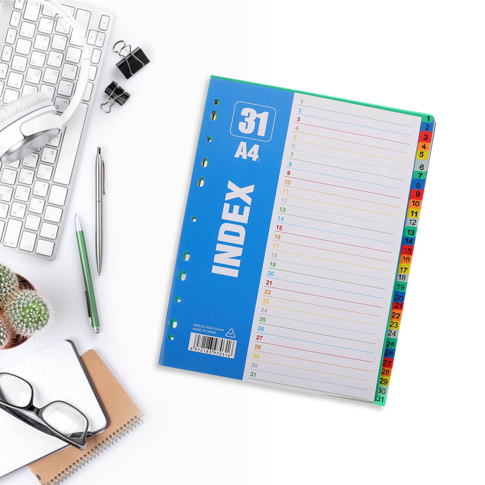 1 Juego de Divisores de Página - Tab Divider A4 reseña y precio