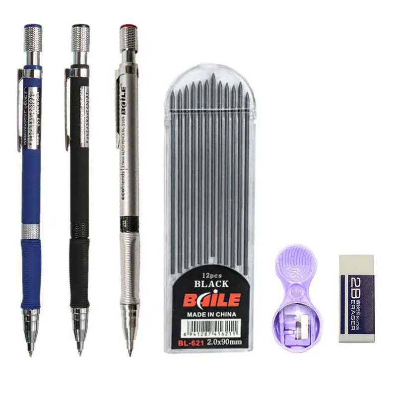 Juego de portaminas de 2,0 mm, - Staedtler Pencil Lumocolor reseña y precio