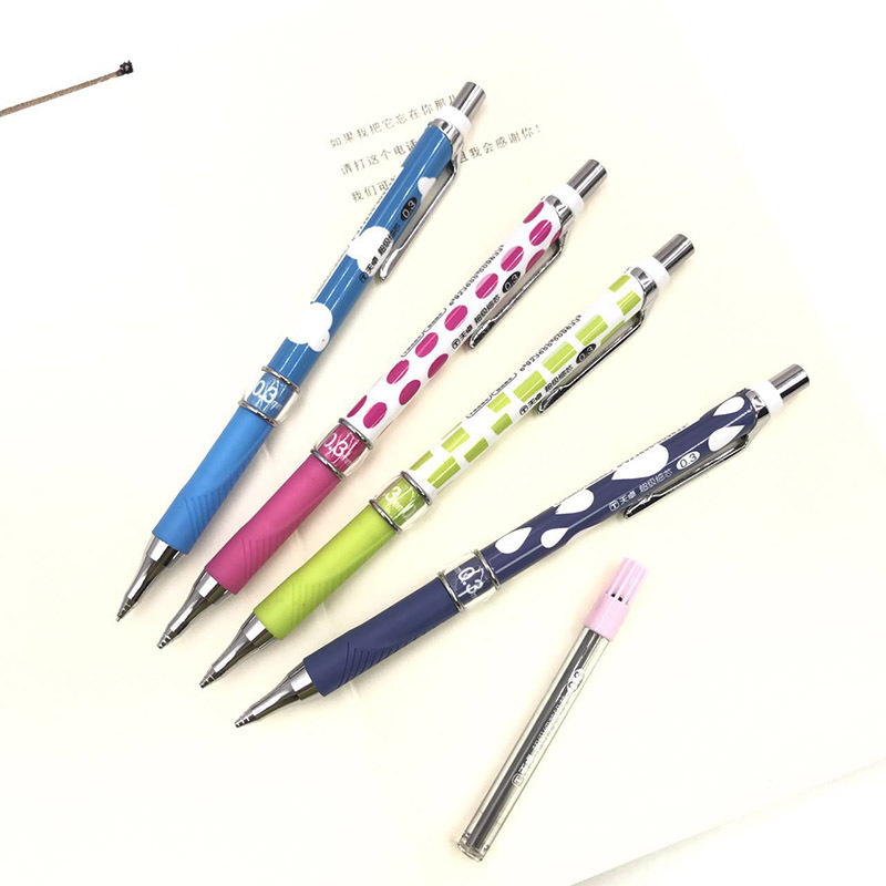 40 Uds. Lápiz mecánico bonito  - Mechanical Pencil 0.3 reseña y precio
