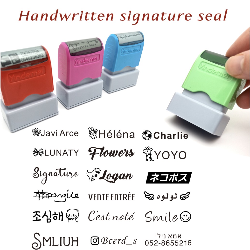 Sello de tinta personalizado c - Rubber Date Stamp reseña y precio