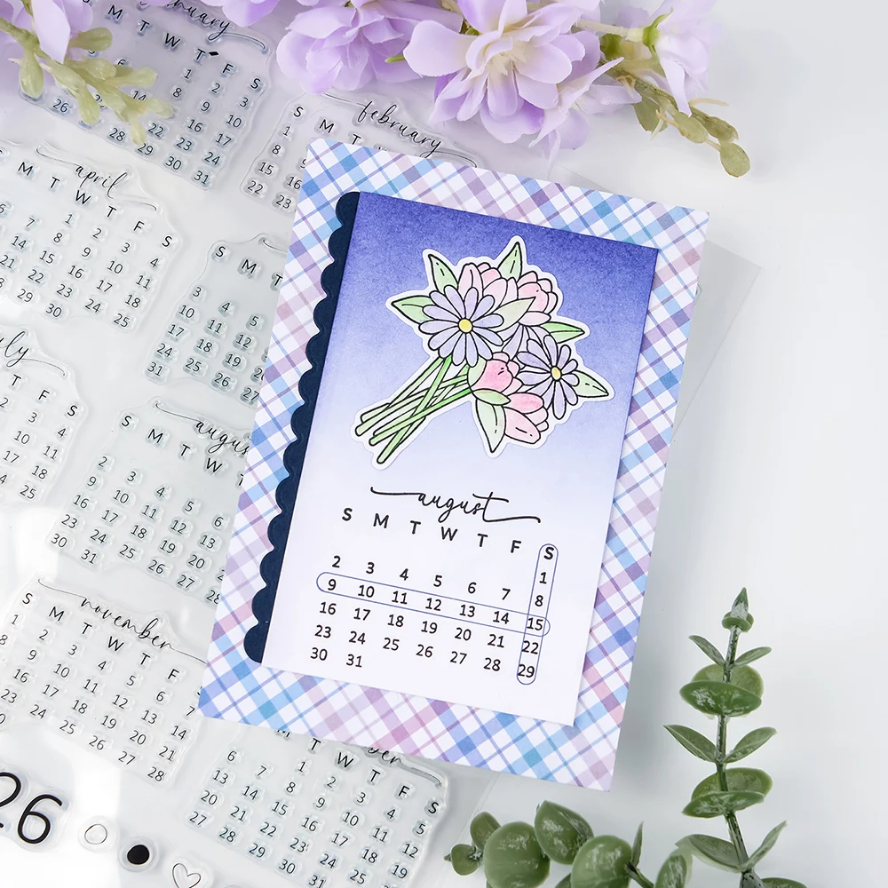 Calendario fecha 2026 sello tr - Rubber Date Stamp reseña y precio